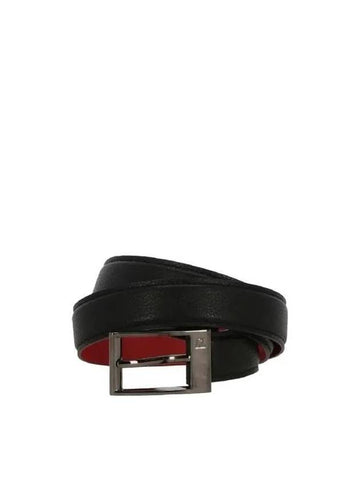 Christian Louboutin square buckle leather belt 1235187 Q156 - CHRISTIAN LOUBOUTIN - BALAAN 1