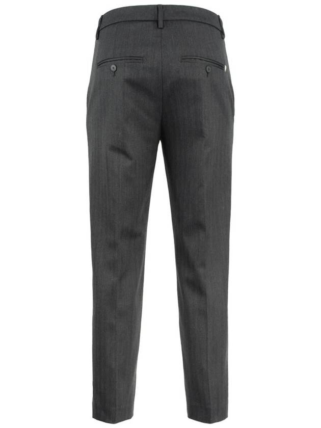 Dondup Nima Loose Pants In Wool And Cotton Plug - DONDUP - BALAAN 2