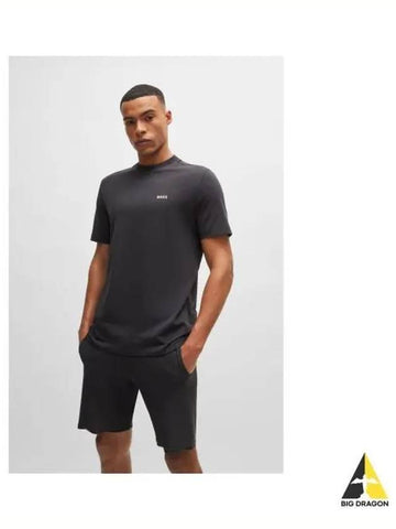 Jersey cotton short sleeve t shirt 50506373 016 - BOSS - BALAAN 1