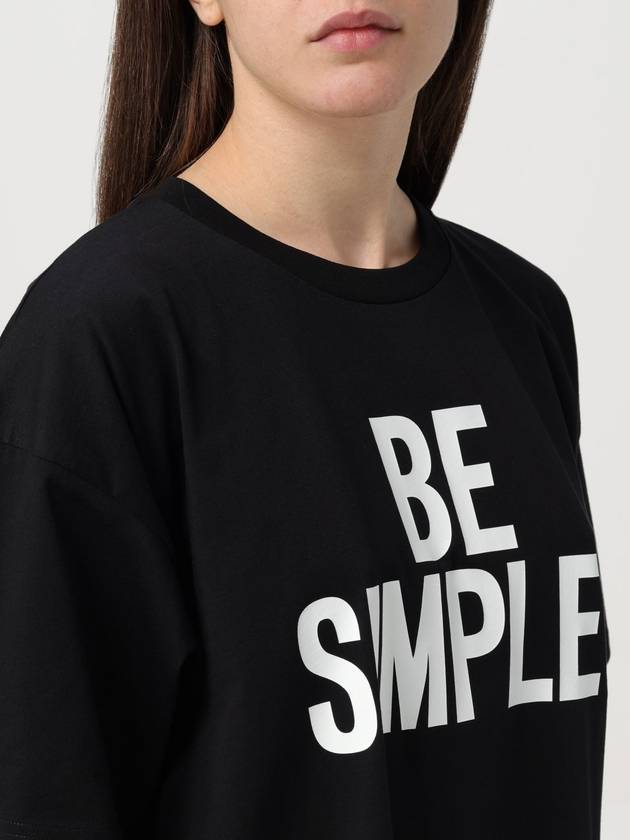 T-shirt "Be Simple!" Moschino Couture - MOSCHINO - BALAAN 4