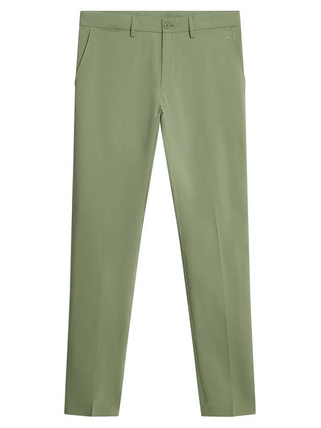 Chaze Cloud Satin Straight Pants Oil Green - J.LINDEBERG - BALAAN 2