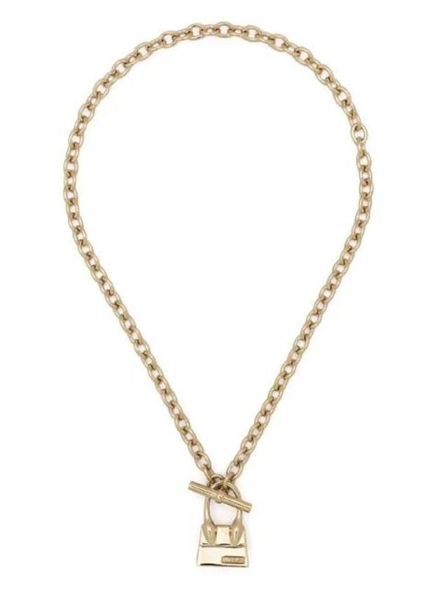 Chiquito Toggle Charm Necklace Gold - JACQUEMUS - BALAAN 1