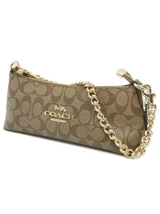 Signature Charlotte shoulder bag IMBDX CL405 IM74 - COACH - BALAAN 2