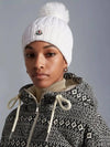 Pom Pom Merino Wool Beanie Offwhite - MONCLER - BALAAN 5