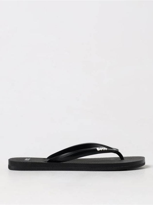 Men's Logo Flip-flop Black - HUGO BOSS - BALAAN 1