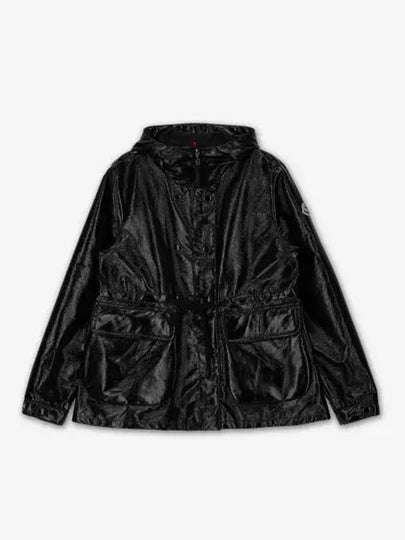 Agnou Leather Jacket Black - MONCLER - BALAAN 2