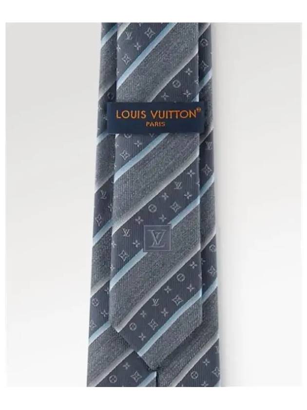 M79911 Monogram Classic Stripe Tie - LOUIS VUITTON - BALAAN 4