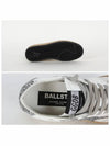 Ball Star Heel Tab Low Sneakers White Silver - GOLDEN GOOSE - BALAAN 5