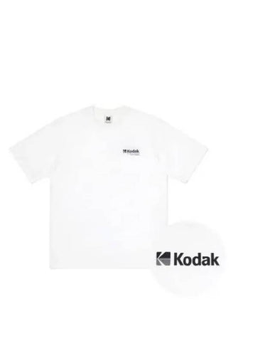 KODAK Apparel Airchrome Sorona semi overfit short sleeved T shirt white - KODO - BALAAN 1