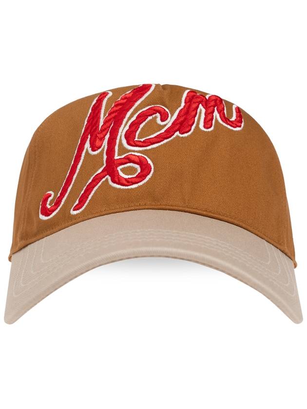 MCM Baseball Cap, Men's, Brown - MCM - BALAAN 1