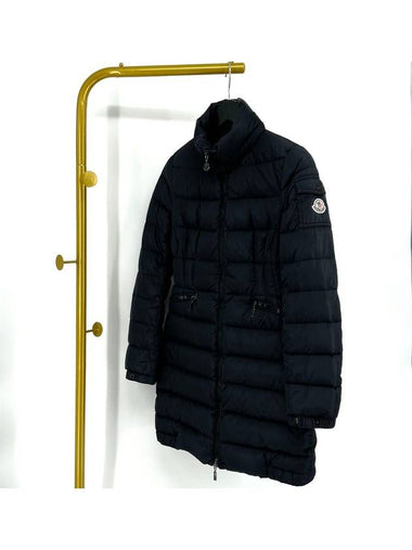 Sharpal Women s Long Padding Navy Size 0 - MONCLER - BALAAN 1