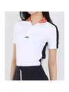 Women's Pip Polo Shirt White - J.LINDEBERG - BALAAN 1