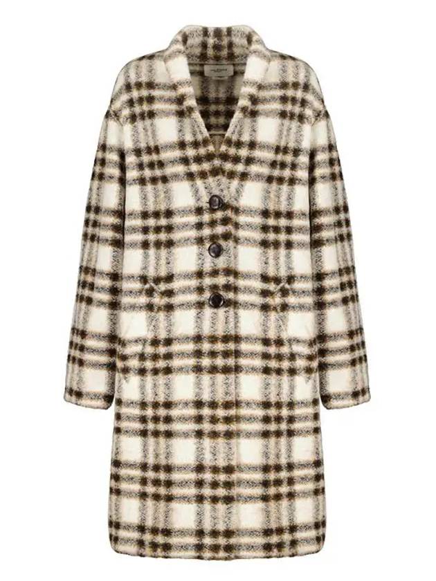 Isabel Marant Women's GABRIEL Gabrielle Coat MA1297 22A012E_23EC - ISABEL MARANT ETOILE - BALAAN 4