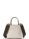 Mini G-Tote Shopping Bag Beige - GIVENCHY - BALAAN 2