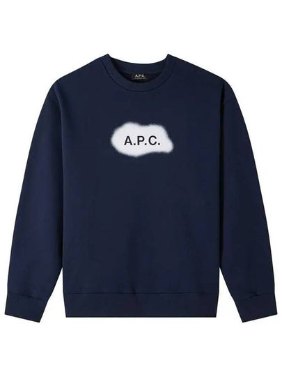 Alastor Logo Sweatshirt Navy - A.P.C. - BALAAN 2