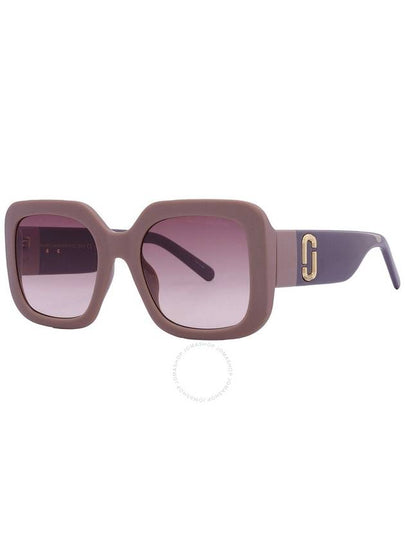 Marc Jacobs Brown Gradient Square Ladies Sunglasses MARC 647/S 0690/HA 53 - MARC JACOBS - BALAAN 2