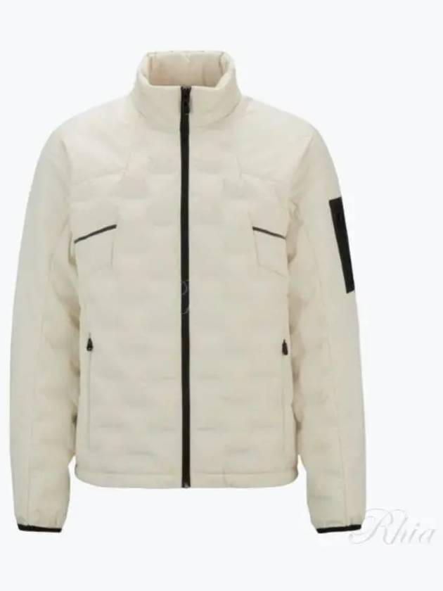 Green J Theo Down Jacket 50514344 131 Print Bonding Fabric Water Repellent - HUGO BOSS - BALAAN 2