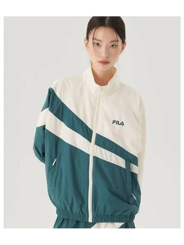 Lightweight flag windbreaker FS2JKG2103XDTL - FILA - BALAAN 1