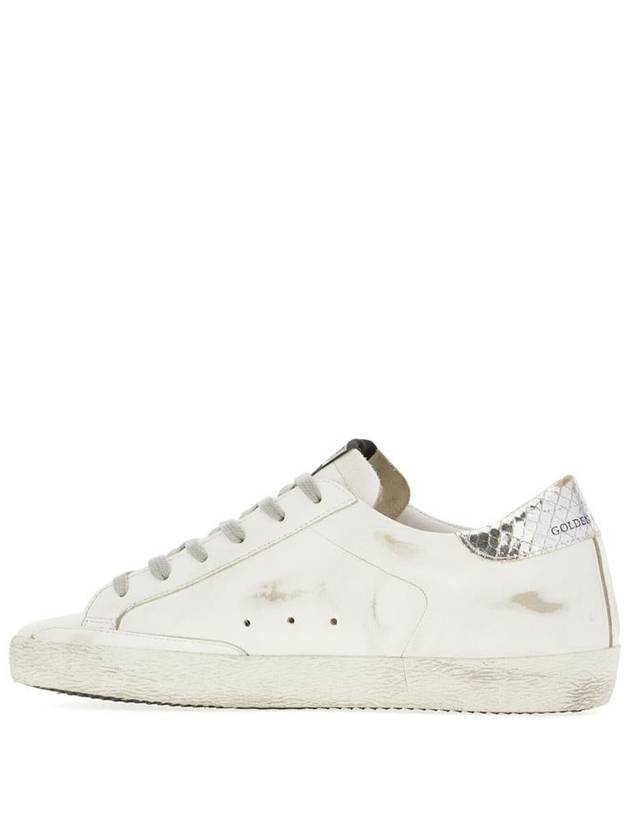 Golden Goose Super-Star Leather Upper Suede Star Piper Print Heel Shoes - GOLDEN GOOSE - BALAAN 2