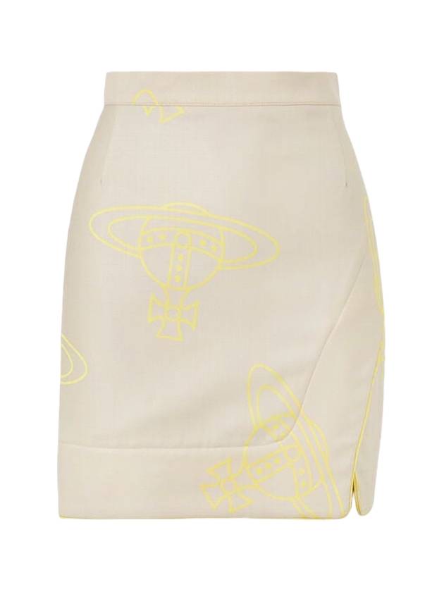 Rita A-Line Skirt Ivory - VIVIENNE WESTWOOD - BALAAN 2