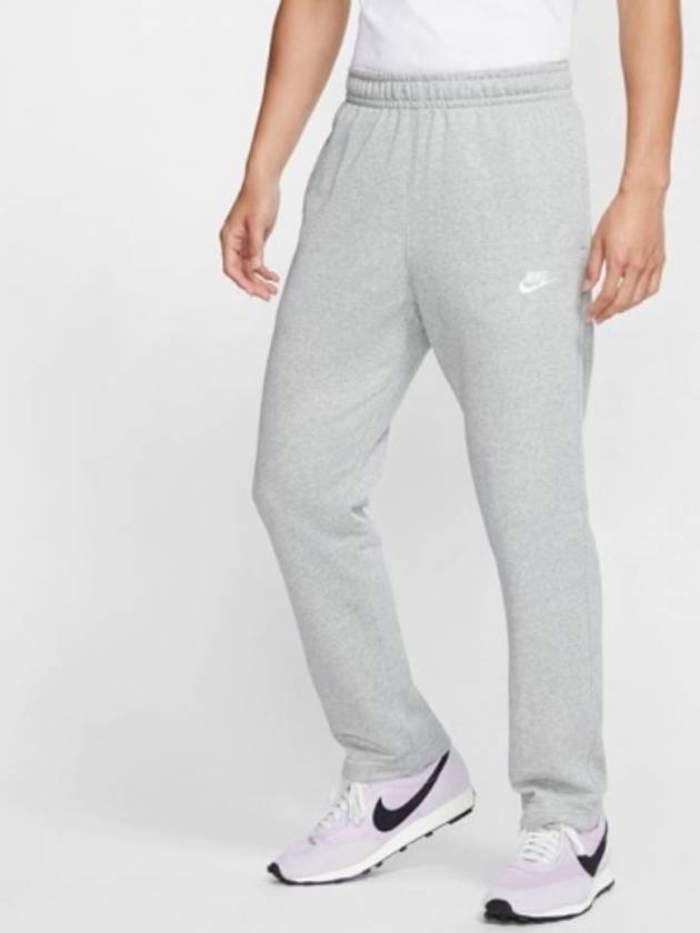 Sportswear Club French Terry Track Pants Gray - NIKE - BALAAN.