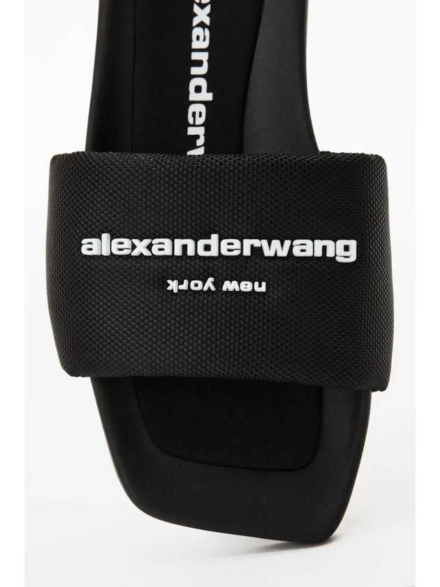 Pool Square Toe Slippers Black - ALEXANDER WANG - BALAAN 3