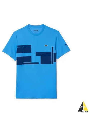 Novak tennis t shirt TH252554NIDE - LACOSTE - BALAAN 1