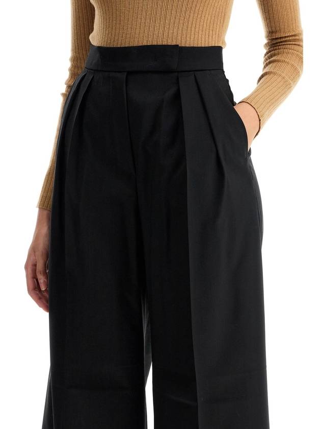 'wide-leg cool wool trousers "r - MAX MARA - BALAAN 4