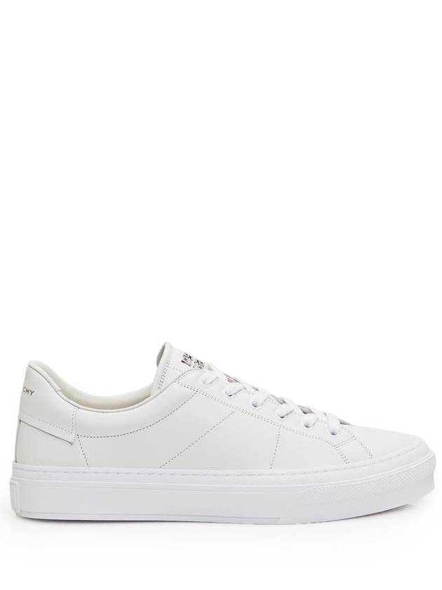 City Sport Leather Low Top Sneakers White - GIVENCHY - BALAAN 2