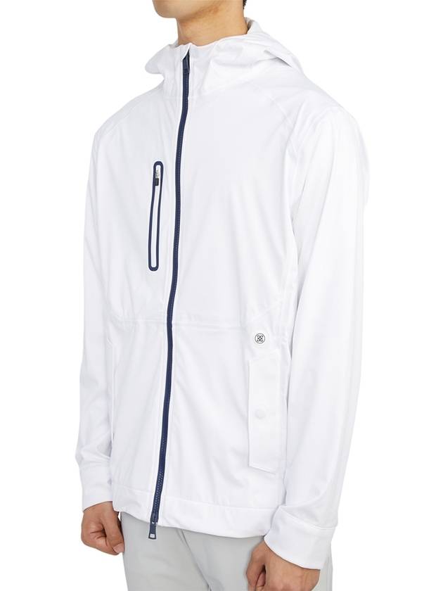 Men's Repeller REPELLER Zip-Up Jacket White - G/FORE - BALAAN 4