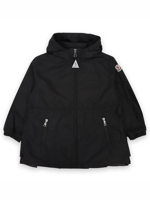 Kids WETE Hooded Wind Jacket Black 1A00113 5968E 999 8 10A - MONCLER - BALAAN 2