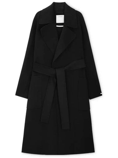 Women s Veleno Black Coat 22016031600 013 - MAX MARA - BALAAN 1