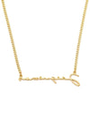 La Chain Signature Logo Chain Necklace Gold - JACQUEMUS - BALAAN 3