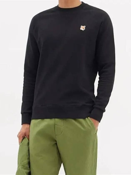 Fox Head Patch Classic Sweatshirt Black - MAISON KITSUNE - BALAAN 2