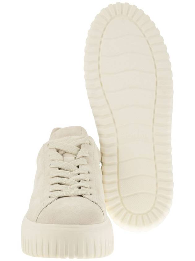 Hogan H Stripes Low Top Sneakers Blanc - HOGAN - BALAAN 6