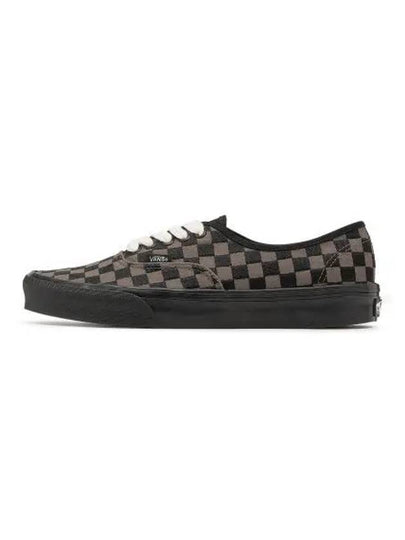 Authentic Embroidered Check Black VN0009PVCJK1 - VANS - BALAAN 2