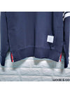 4 Bar Loopback Jersey Sweatshirt Navy - THOM BROWNE - BALAAN 5