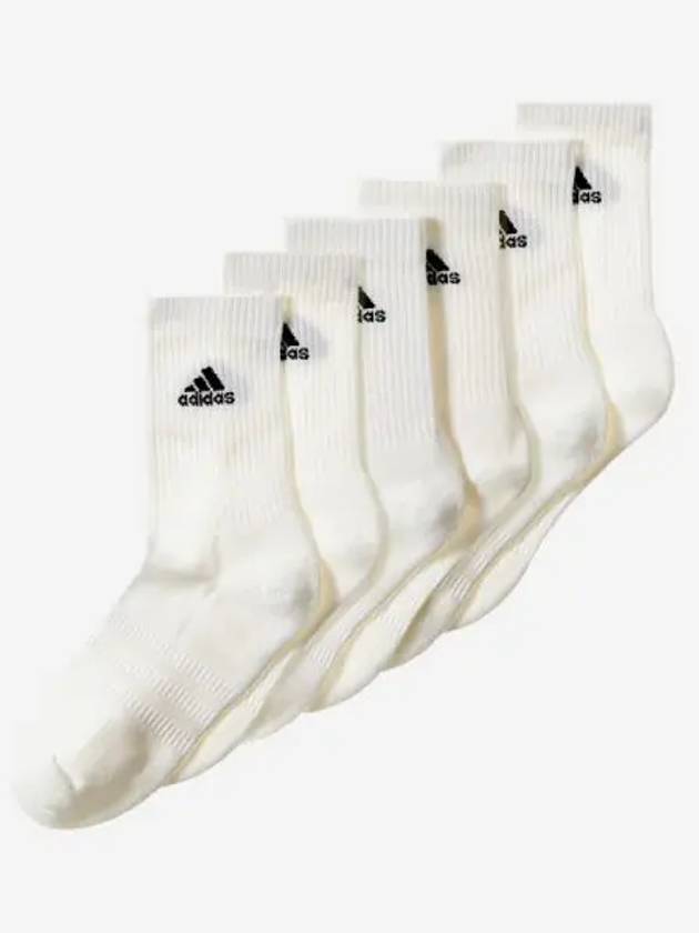 C sportswear crew 6 pair whiteBLACK - ADIDAS - BALAAN 1