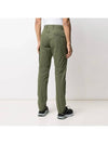 Men's Wappen Patch Cargo Straight Pants Green - STONE ISLAND - BALAAN 5