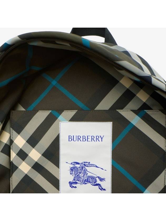 Shield Check Backpack Snug - BURBERRY - BALAAN 5