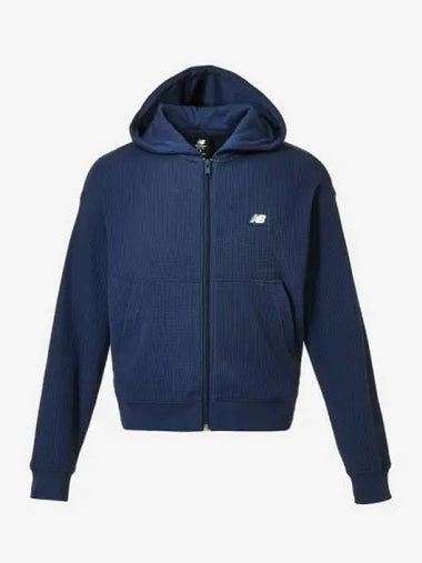 Athletic Fashion Hooded Zip Up 59 Navy - NEW BALANCE - BALAAN 1