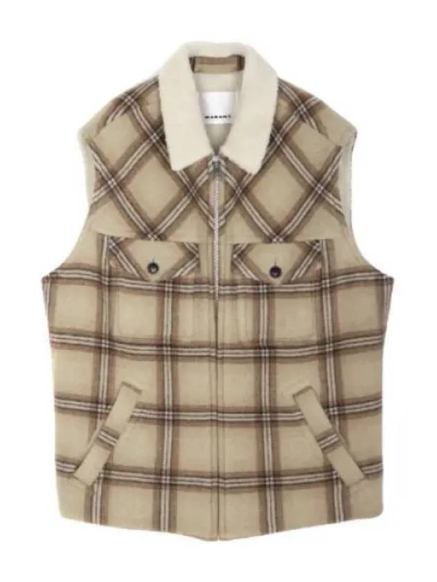 Kiran Check Vest Men s - ISABEL MARANT - BALAAN 1