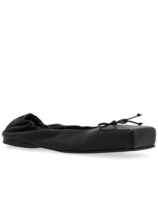 square ballet flats black - JACQUEMUS - BALAAN 5