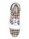 Vintage Check Suede Leather Sneakers Archive Beige - BURBERRY - BALAAN 6