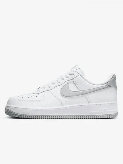 Air Force 1 07 Low Top Sneakers White Light Smoke Grey - NIKE - BALAAN 2