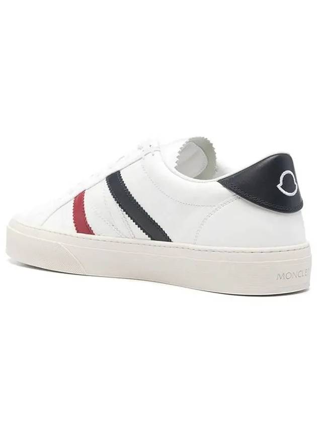 Monaco Low-Top Sneakers White - MONCLER - BALAAN 4