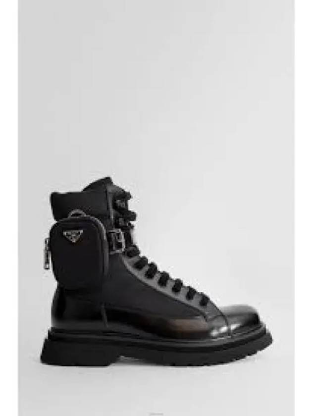 Mini Pouch Combat Boots Black - PRADA - BALAAN 2