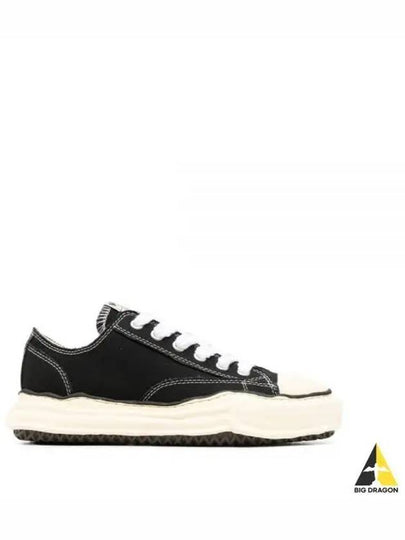 Yasuhiro Mihara Peterson Og Sole Canvas Low Top Sneakers Black - MIHARA YASUHIRO - BALAAN 2