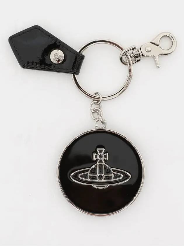 ORB Logo Key Holder Black - VIVIENNE WESTWOOD - BALAAN 2