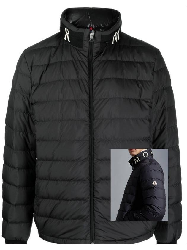 AkioAkio Men s Down Jacket Black I1 091 1A0004 54A81 999 - MONCLER - BALAAN 1